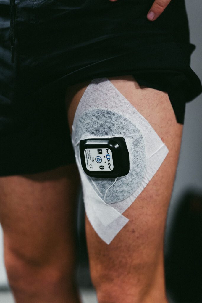 moxy monitor on leg
